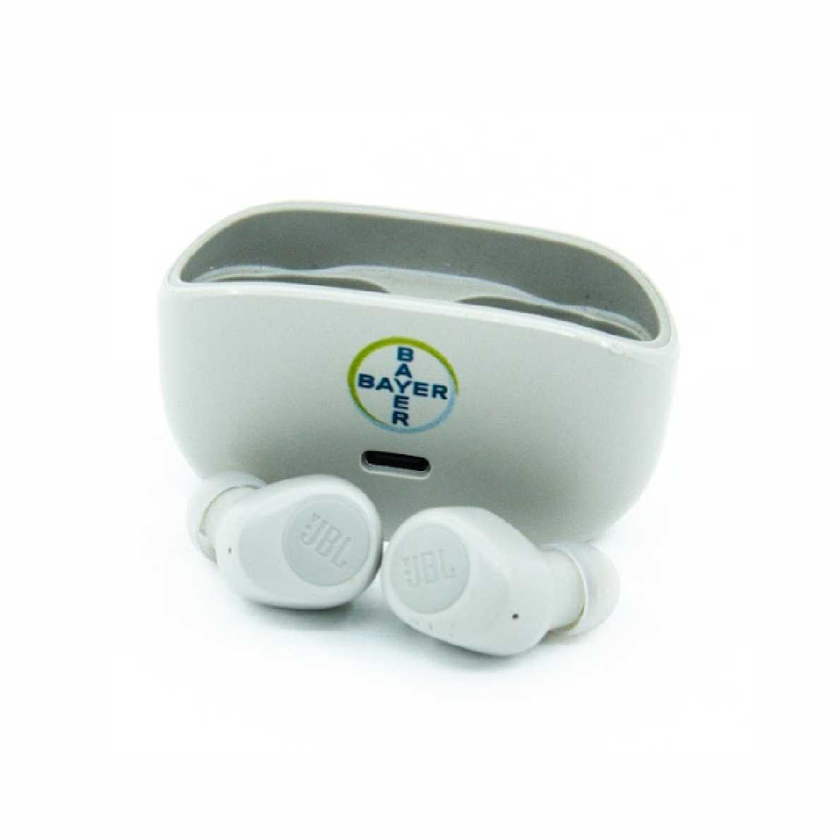 Fones de Ouvido Bluetooth JBL Wave Buds Branco